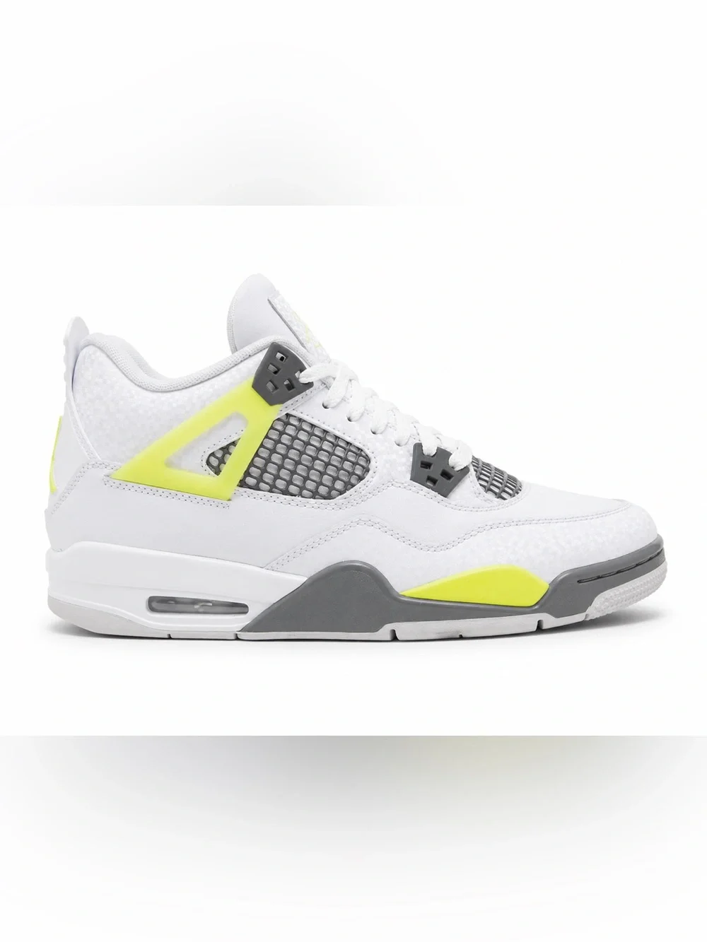 Air Jordan 4 Retro (GS) White/Lemon Twist HJ5990 100 7Y